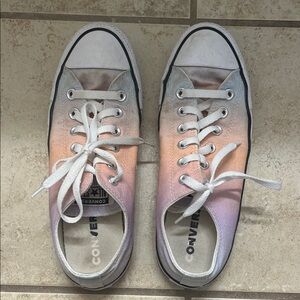 Converse Women's Sunset Gradient Sneakers - Orange and Purple